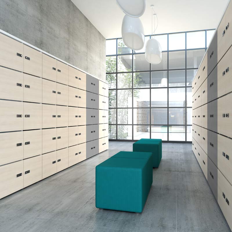 Locker – optymalizacja przestrzeni biurowej